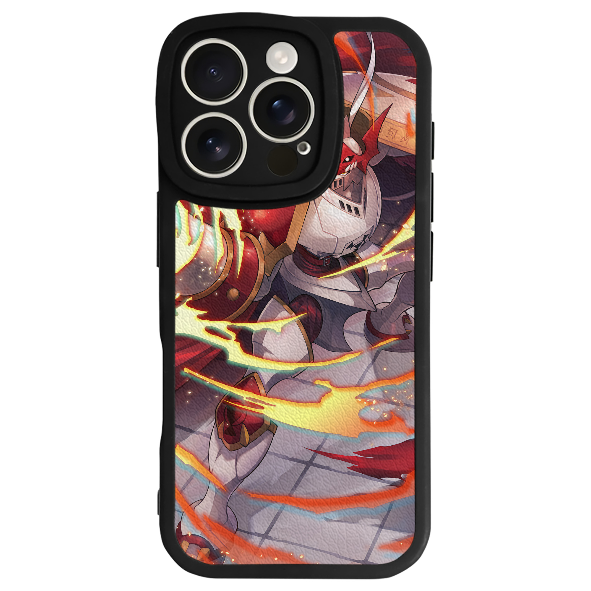 （画像用） Digimon デジタルモンスター/デジモン 【iPhone 16シリーズ対応】シリコンスマホケース（レザー調） 材質：シリコン